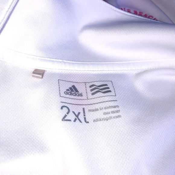 Mauna Kea Women’s Sleeveless Adidas Golf Shirt White XXL - Picture 8 of 8